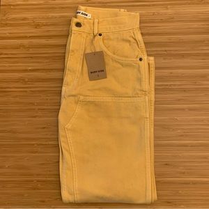 Rudy Jude Utility Jeans in Lemonade Size 2 NWT